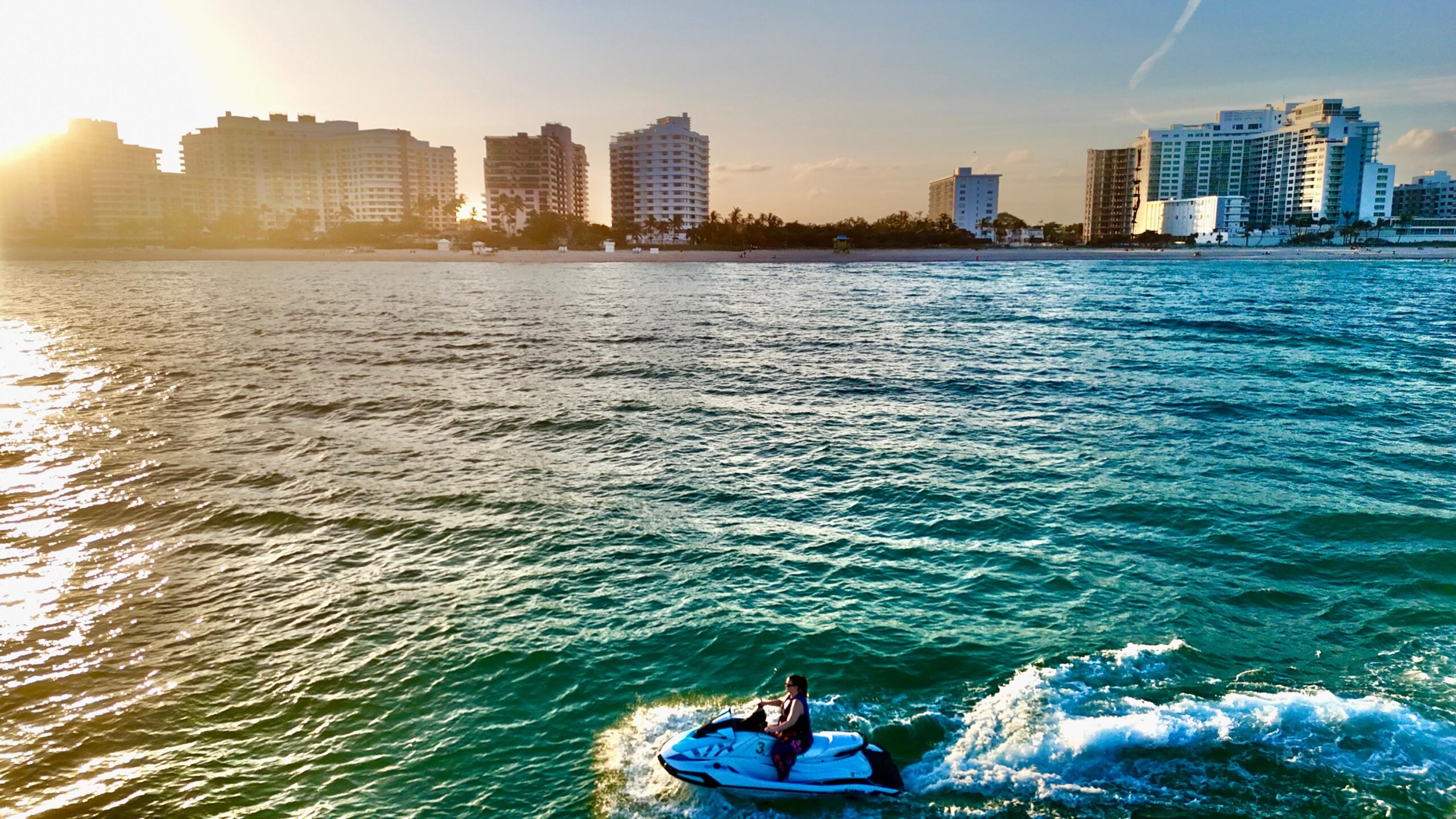 Sunset Jet Ski Miami Beach